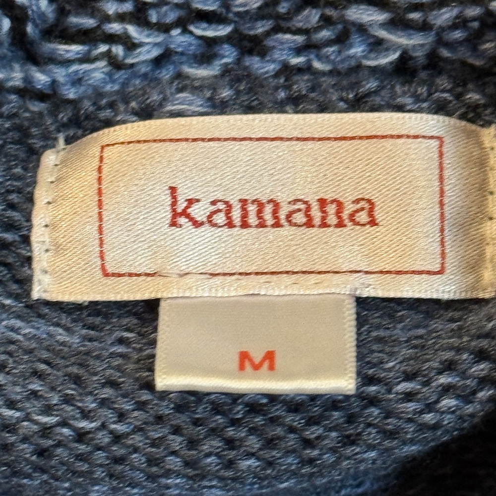 Blue cardigan sweater - Picture 4 of 9